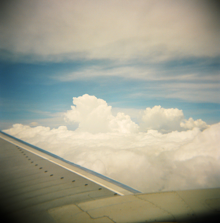 Over the clouds