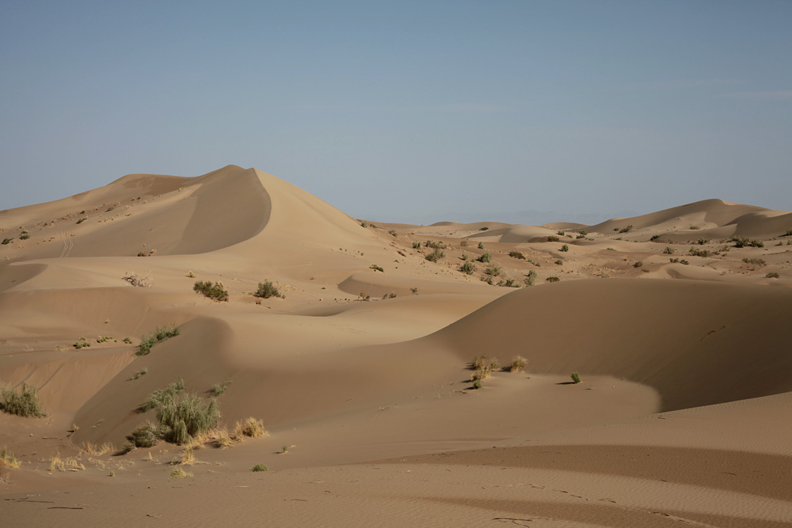 In the desert, somewhere between Nain and Isfahan