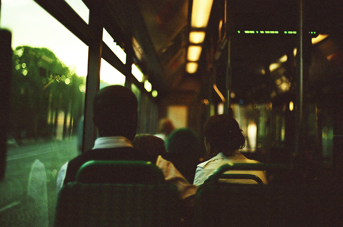 In the bus
