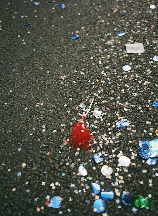 The party is over