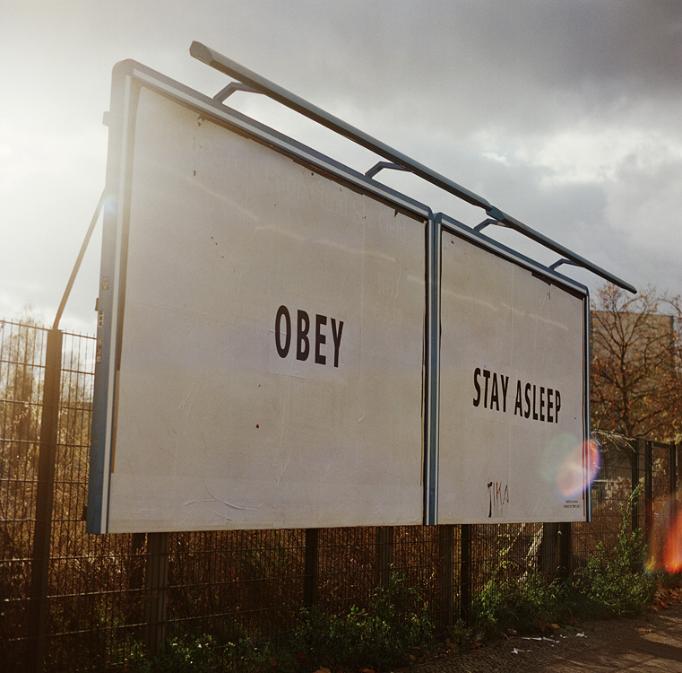 obey stay asleep
