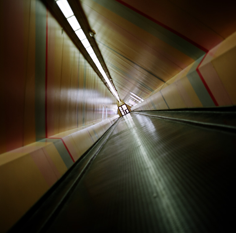 the tube...